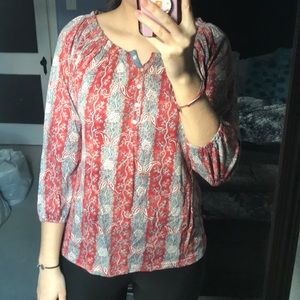 CHAPS patterned top!